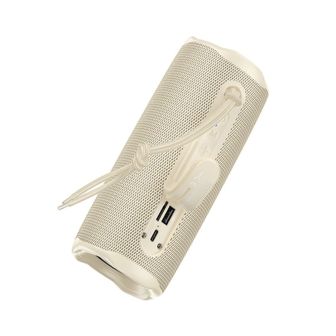 Mini Coluna Bluetooth Borofone BR100 Dourado 1200mAh