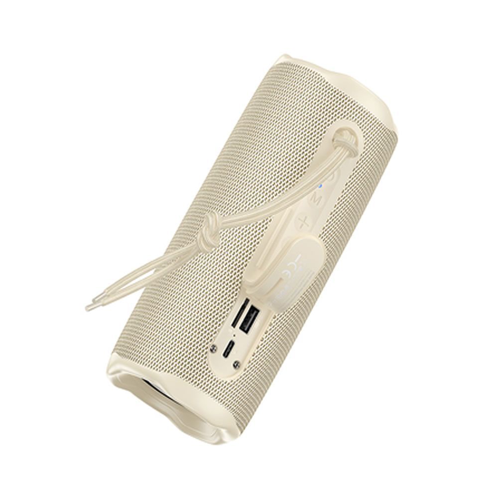 Mini Coluna Bluetooth Borofone BR100 Dourado 1200mAh