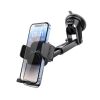 Blavec BH-07 Black Car Phone Holder With 360° Rotation For Windshield/Dashboard