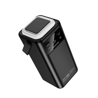 Power Bank Borofone BJ65A Preto 50000mAh 22.5W 3.0A 3 Inputs E 6 Outputs