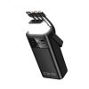 Borofone BJ65A Black Power Bank 50000mAh 22.5W 3.0A 3 Inputs And 6 Outputs