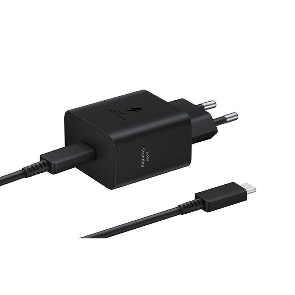 Carregador Samsung EP-T4511 Preto 240V 45W Tipo-C Para Tipo-C
