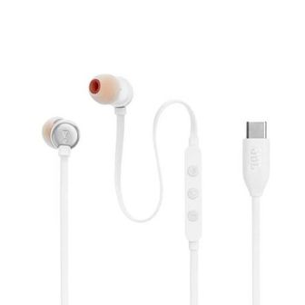 JBL Tune 310C White USB-C Headphones