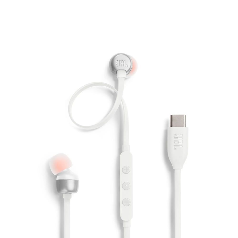 Auricular JBL Tune 310C Branco USB-C