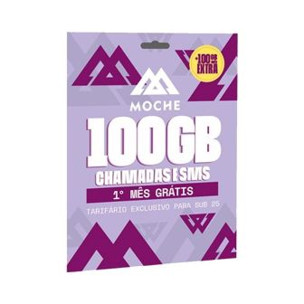 Cartao sim moche 100gb/10000min por mes 1500sms por dia com 100gb extra