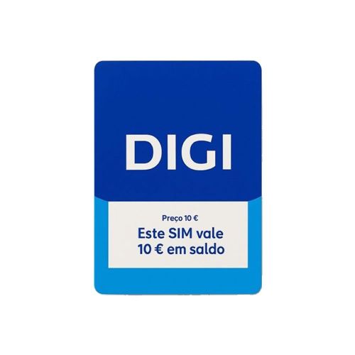 DIGI Prepaid SIM Card €10 Balance
