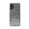 Samsung Galaxy A13 4G Transparent Bling Glitter Silicone Case With Camera Protector