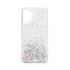 Samsung Galaxy A13 4G Transparent Bling Glitter Silicone Case With Camera Protector