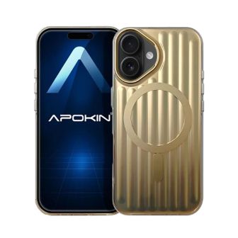 Capa Silicone Apple Iphone 17 Magsafe Metalizada