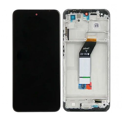 Xiaomi Redmi 10 (2022) 21121119sg Black Touch+Display With Frame