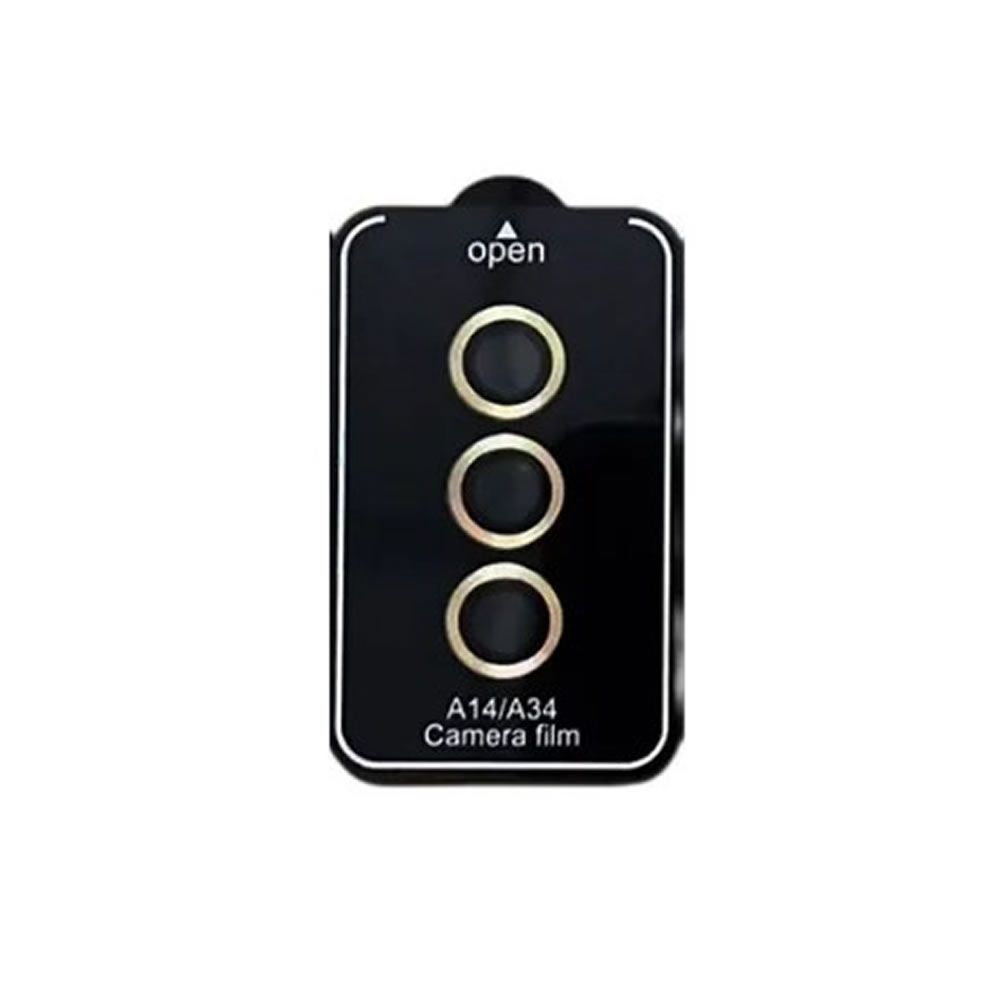Protetor Câmera Samsung Galaxy A14/Galaxy A34 Preto
