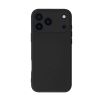 Apple iPhone 17 Pro Black Silicone Case With Camera Protector