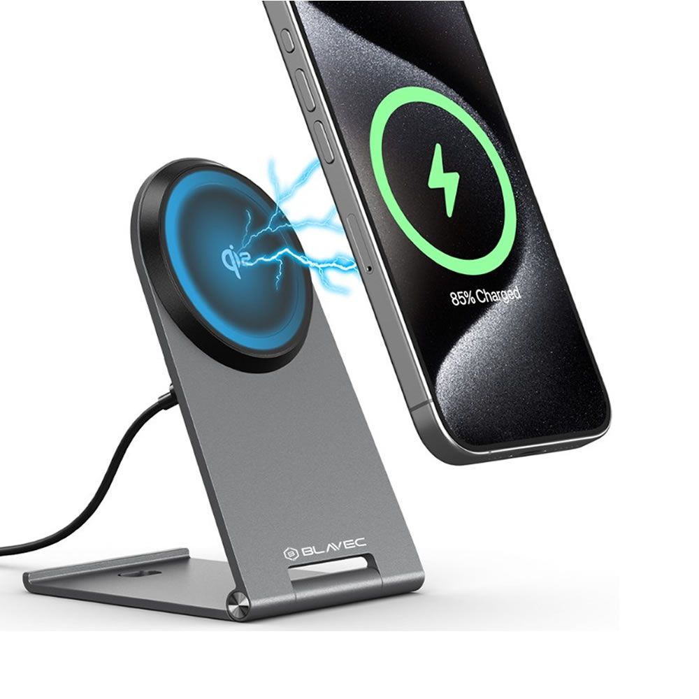 Blavec BQI-01 15W Magsafe Wireless Charger With Type-C To Type-C Cable
