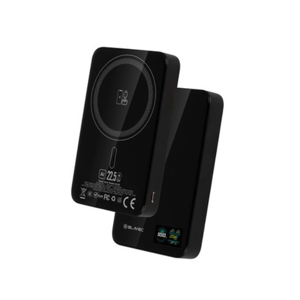 Blavec BJ04 Black 10000mAh 22.5W Wireless Magnetic Power Bank
