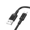 Borofone BX111 Black USB Type-C Data Cable 3.0A 1m