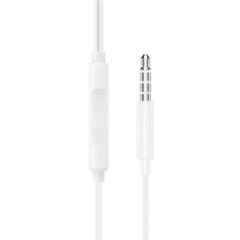 Borofone BM100 White Headphones 1.2m 3.5mm With Microphone