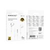Borofone BM100 White Headphones 1.2m 3.5mm With Microphone