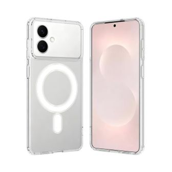 Samsung Galaxy S26 Edge Transparent MagSafe Silicone Case