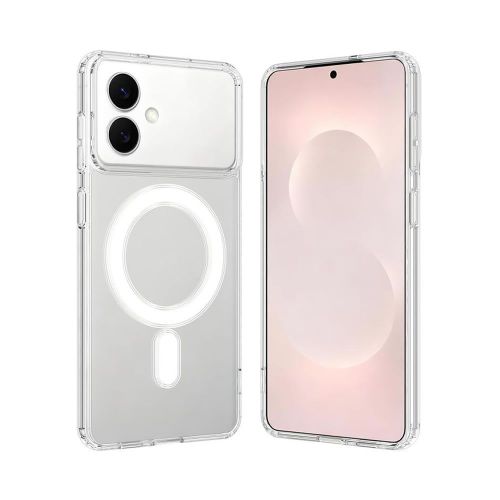 Samsung Galaxy S26 Edge Transparent MagSafe Silicone Case