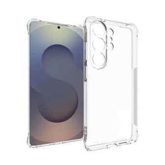 Samsung Galaxy S26 Ultra Transparent Anti-Shock Silicone Case With Camera Protector