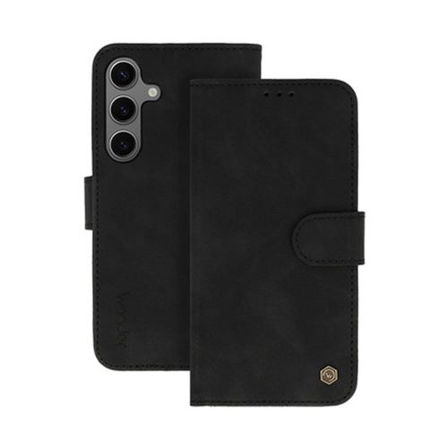 Capa Flip Cover Samsung Galaxy S26 Preto Wonder