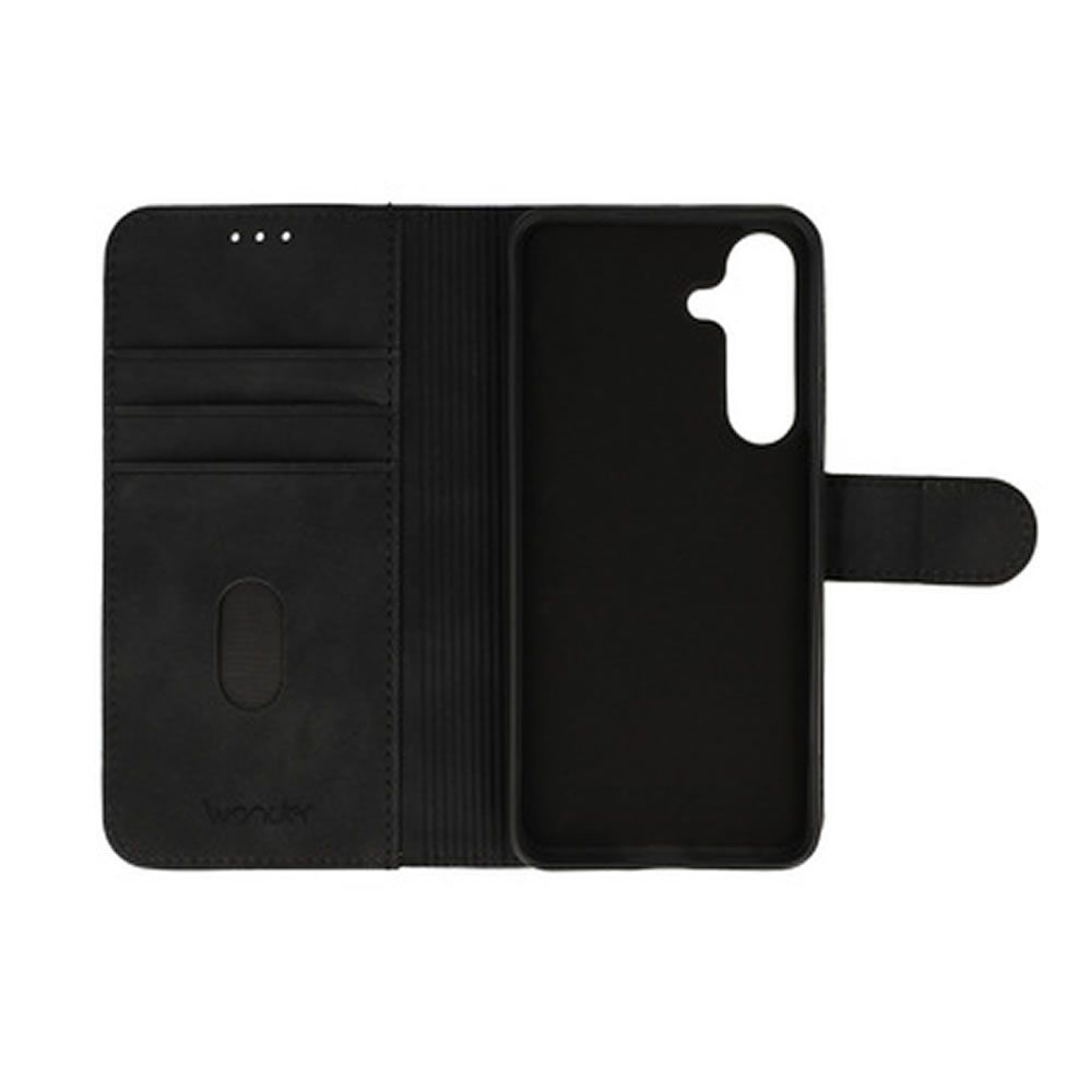Capa Flip Cover Samsung Galaxy S26 Preto Wonder