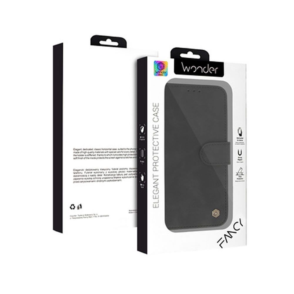 Capa Flip Cover Samsung Galaxy S26 Ultra Preto Wonder