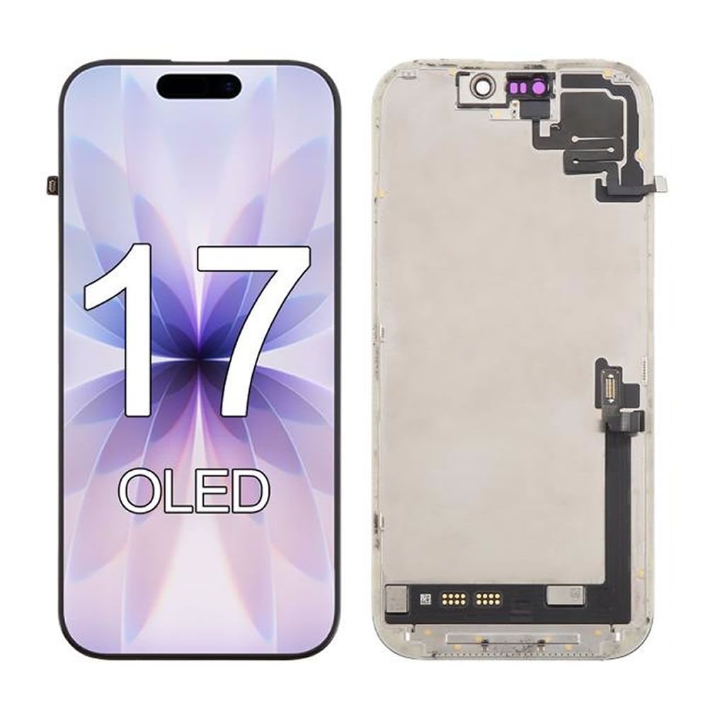 Touch+Display Apple Iphone 17 6.3" Preto Soft Oled