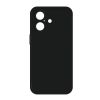 Capa Silicone Apple Iphone 16 Preto Com Protetor de Câmera