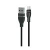 Cabos de dados New science U-12 Preto Micro USB 3A/1M