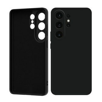 Samsung Galaxy S26 Ultra Black Silicone Gel Case With Camera Protector