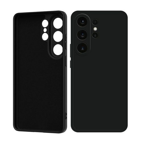 Samsung Galaxy S26 Ultra Black Silicone Gel Case With Camera Protector