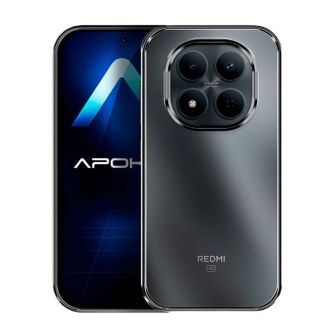 Xiaomi Redmi Note 15 Pro 4g Black Silicone Gel Bumper Cover