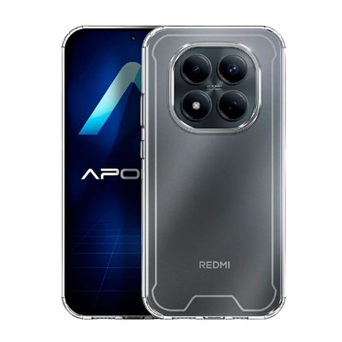 Capa Silicone Dura Anti-Choque Xiaomi Redmi Note 15 Pro 5G Transparente